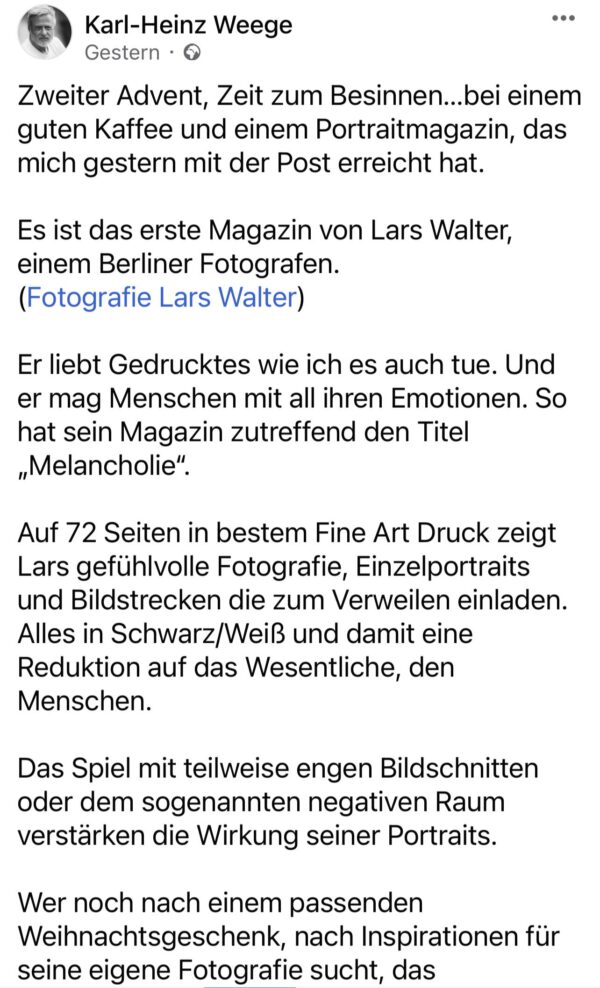 Fine ArtMagazin "Melancholie" – Bild 6